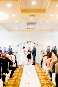 Bride Groom ceremony in Windsor Ballroom