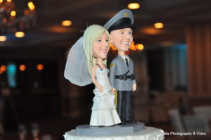 caricature wedding cake toppers