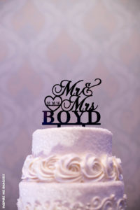 mr and mrs boyd cake topper