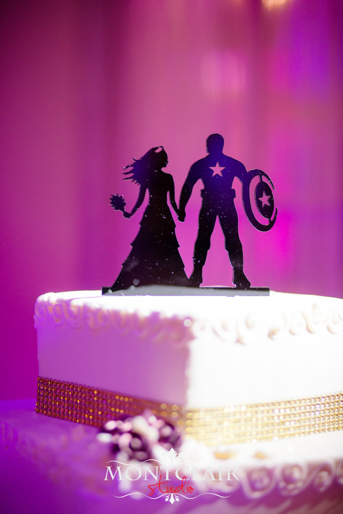 superhero cake topper