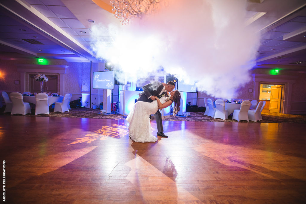 couple first dance special effects
