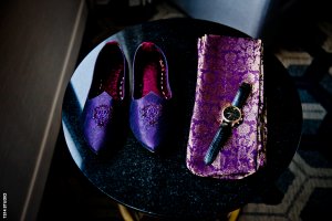 purple shoes for groom